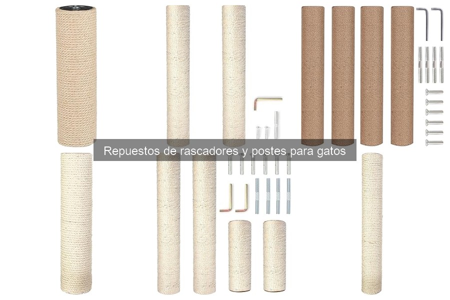 Cómo instalar repuestos de rascadores para gatos