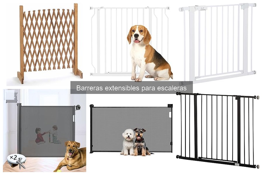 Cómo instalar una barrera extensible para escaleras