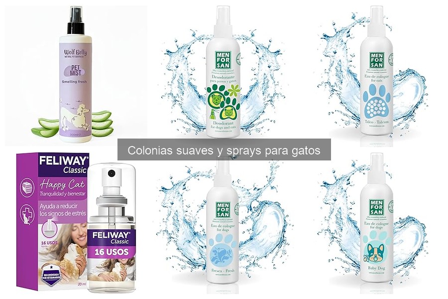 Cómo las colonias suaves ayudan a gatos estresados