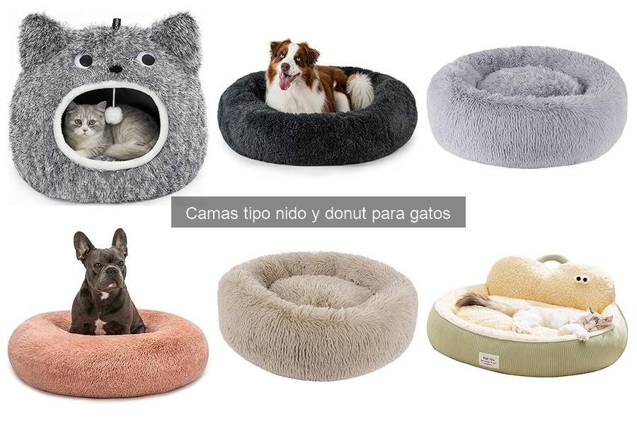 Cómo limpiar camas tipo nido y donut para gatos