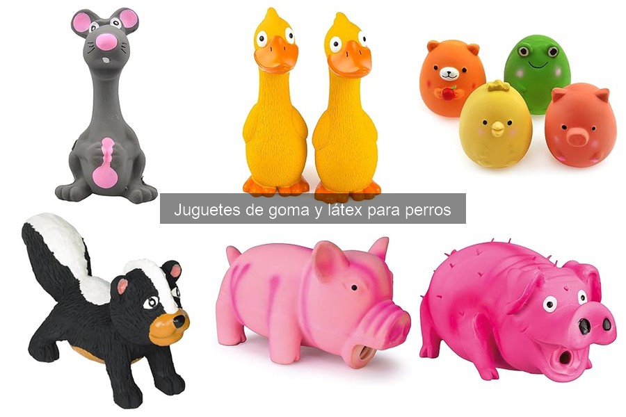 Cómo limpiar y cuidar juguetes de goma y látex para perros