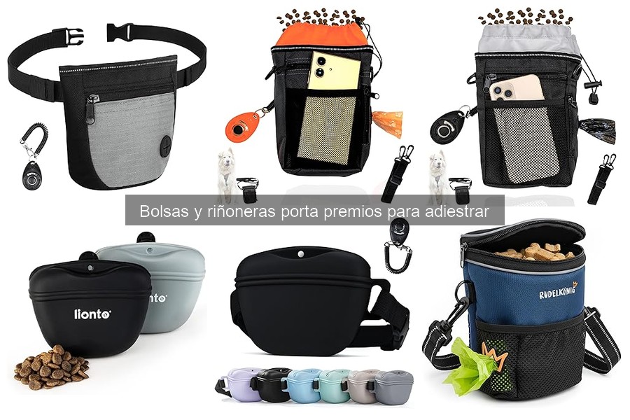 Cómo limpiar y mantener bolsas y riñoneras porta premios