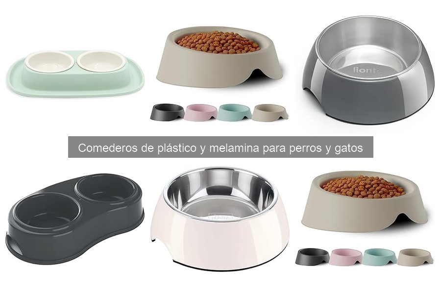 Cómo limpiar y mantener comederos de plástico y melamina