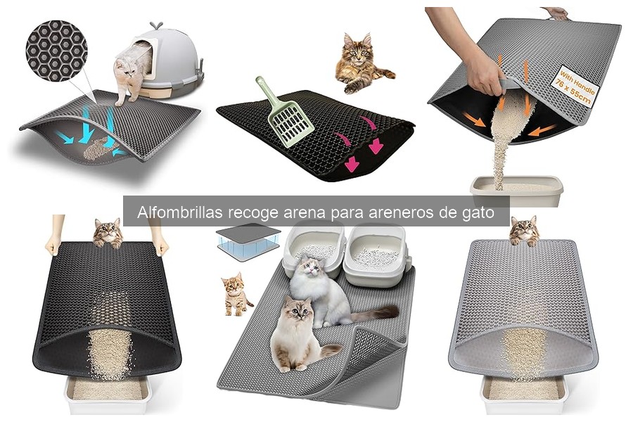 Cómo mantener y limpiar alfombrillas para areneros de gatos