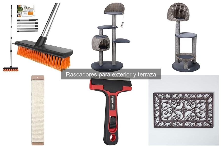 Cómo mantener y limpiar rascadores para exterior