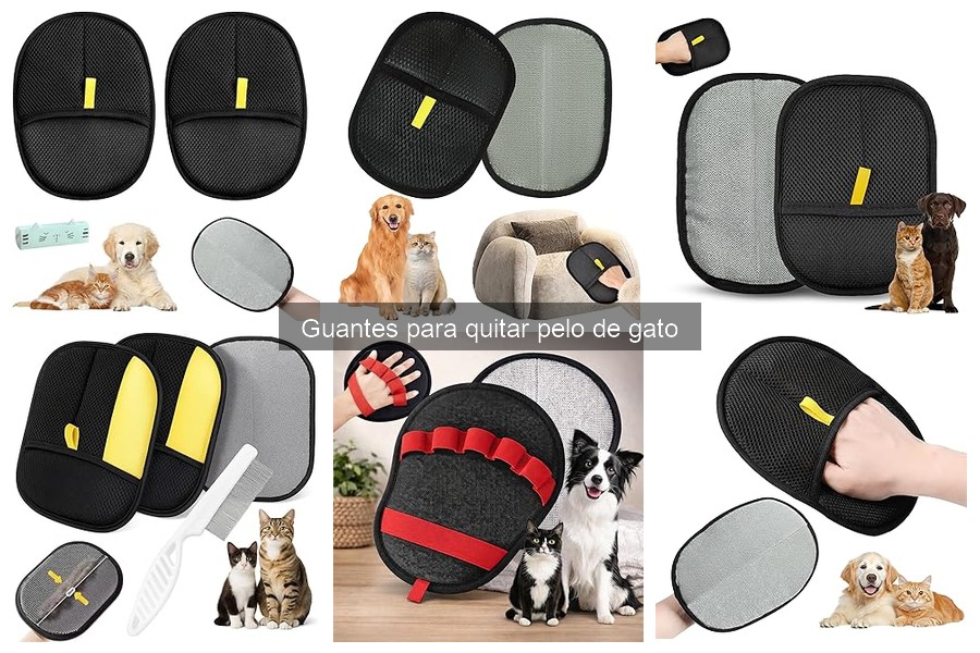 Cómo usar guantes para quitar pelo de gato eficazmente