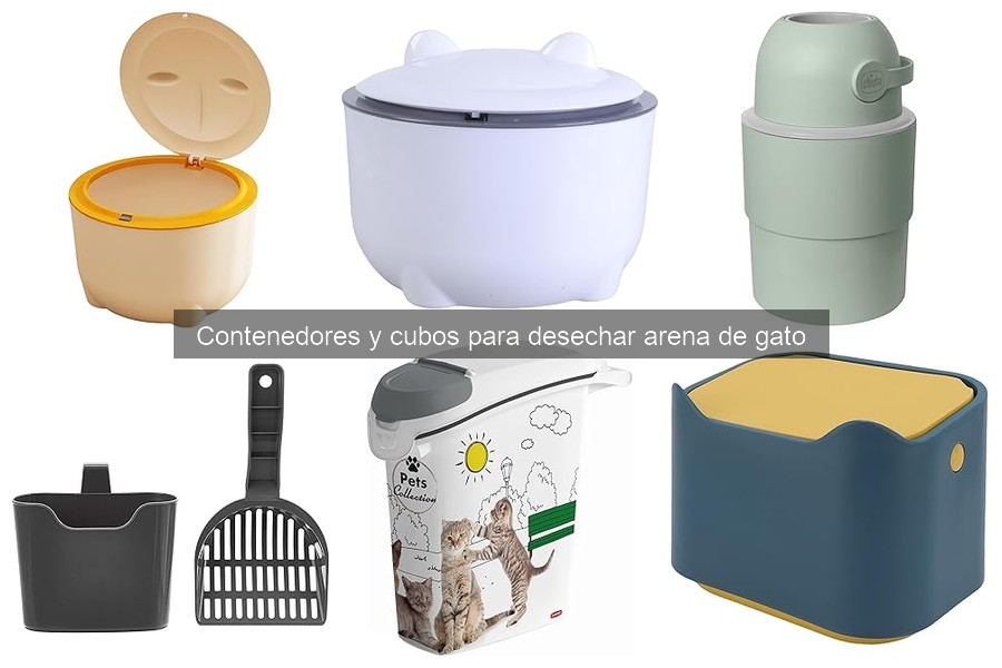 Cómo usar un contenedor para desechar arena de gato correctamente