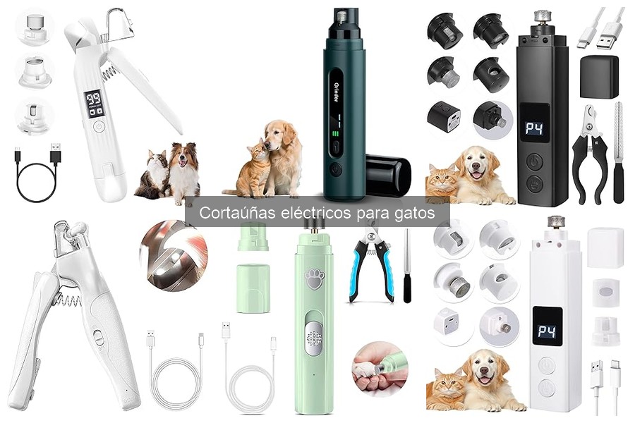 Comparativa: Cortaúñas eléctricos vs manuales para gatos