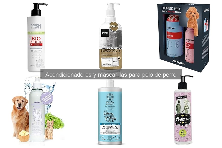 Comparativa de Acondicionadores para Perros: Mejores Marcas