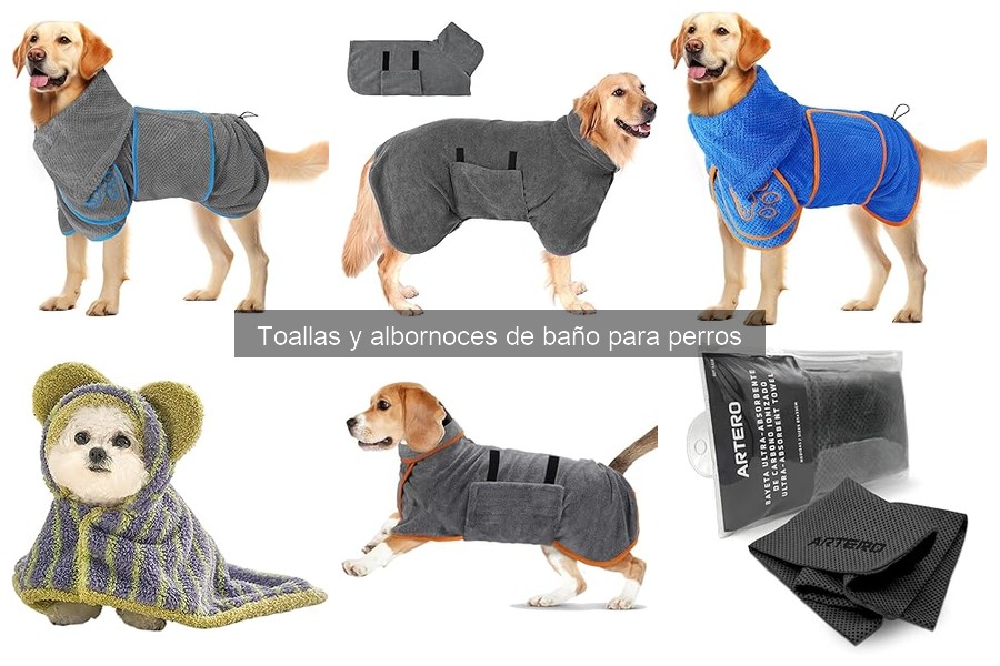 Comparativa de albornoces para perros: marcas y modelos