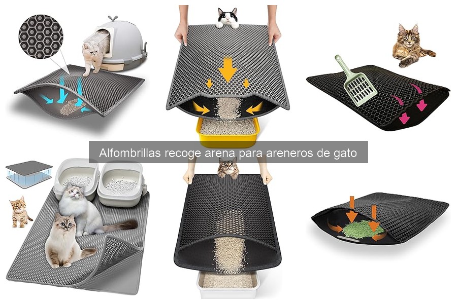Comparativa de Alfombrillas Recoge Arena para Gatos
