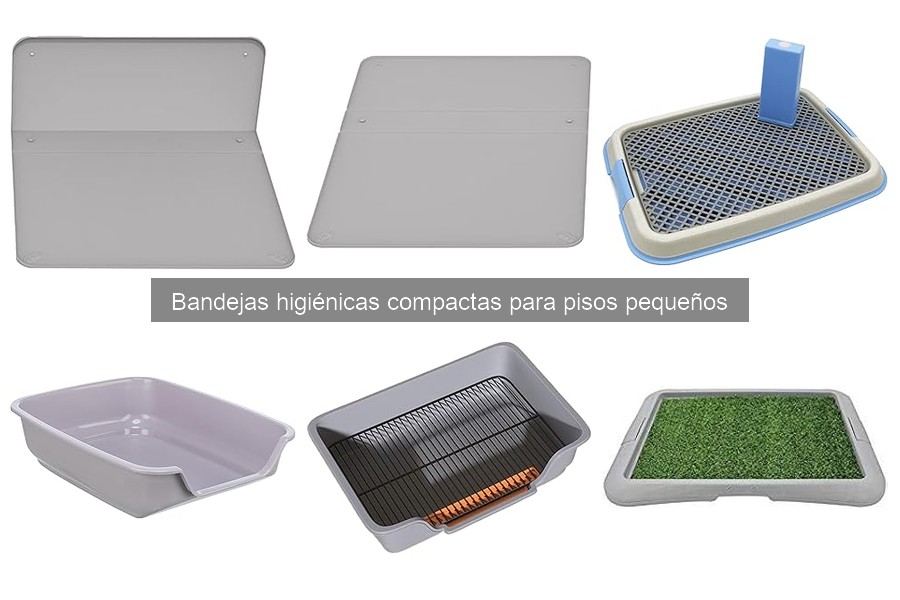 Comparativa de bandejas higiénicas compactas para perros