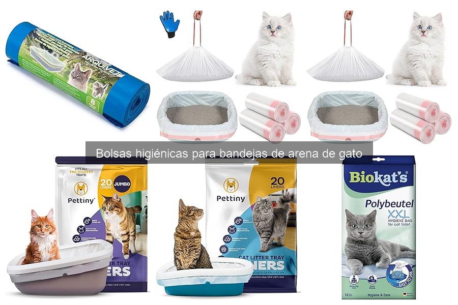 Comparativa de bolsas reciclables y desechables para areneros