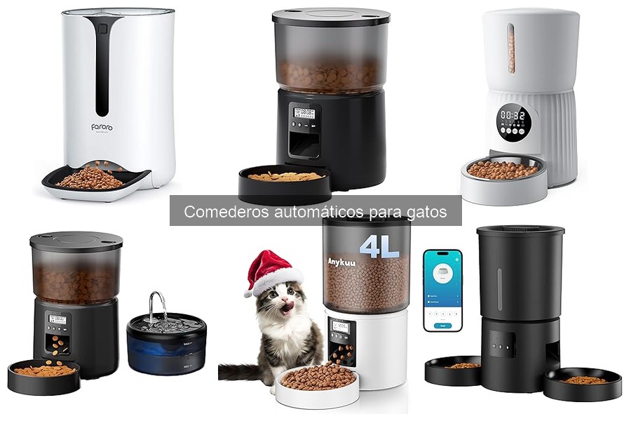 Comparativa de Comederos Automáticos para Gatos: Gravedad vs. Eléctricos