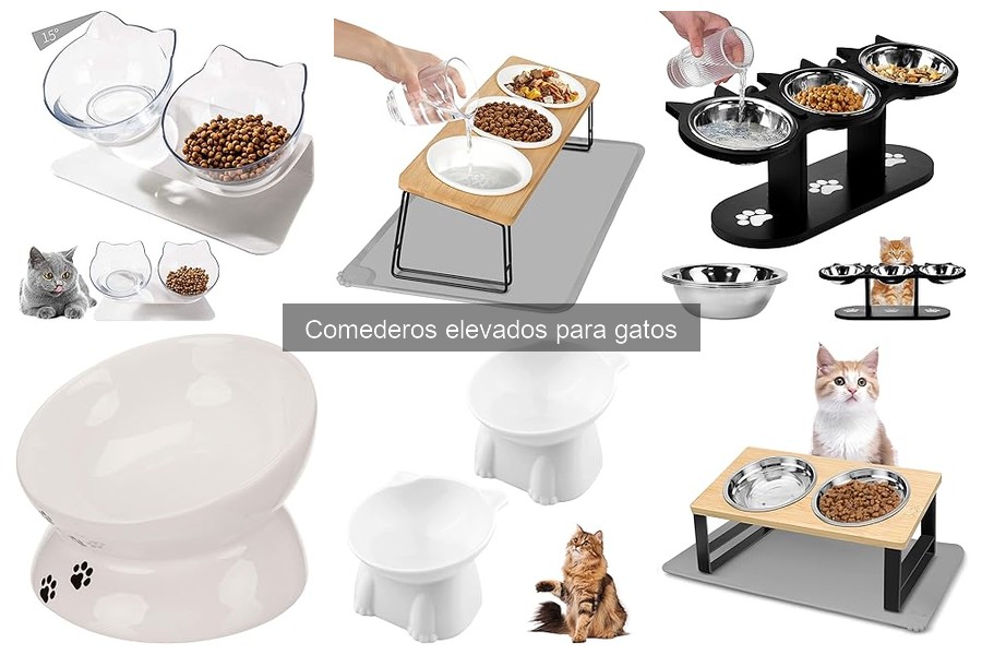 Comparativa de Comederos Elevados para Gatos: Mejores Opciones