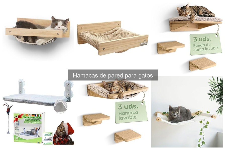 Comparativa de Hamacas de Pared y Soluciones para Gatos