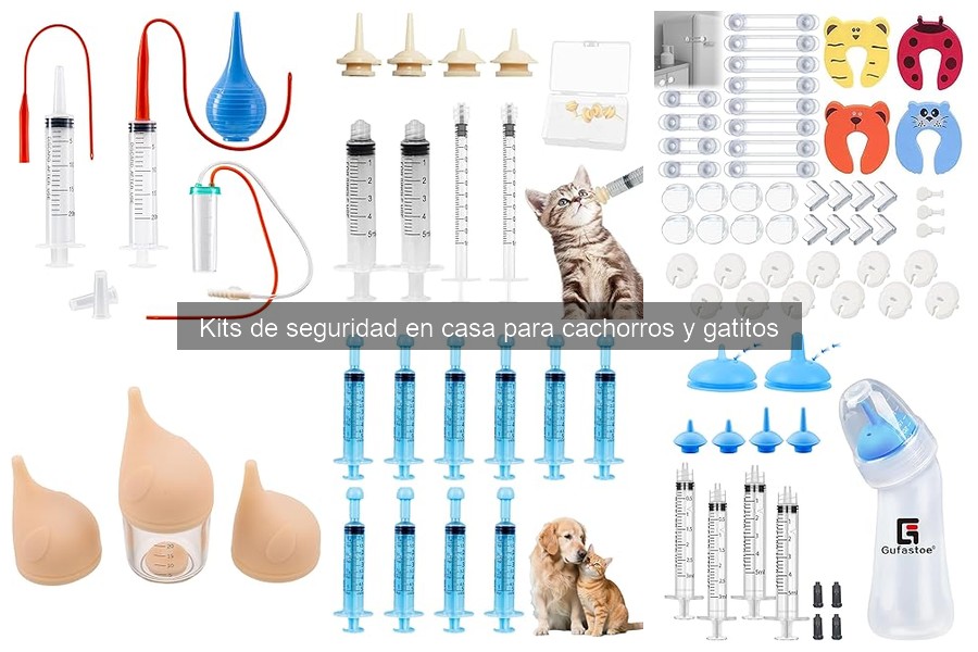 ** Comparativa de Kits de Seguridad para Cachorros y Gatitos