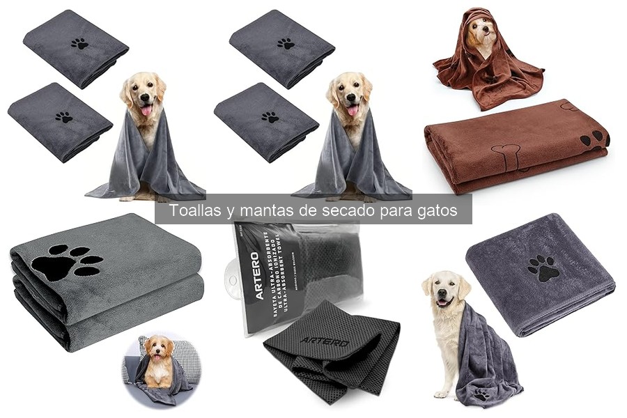 Comparativa de las Mejores Toallas y Mantas de Secado para Gatos