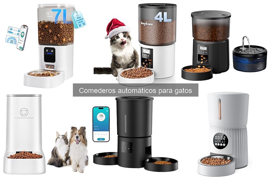 Comparativa de los Mejores Comederos Automáticos para Gatos