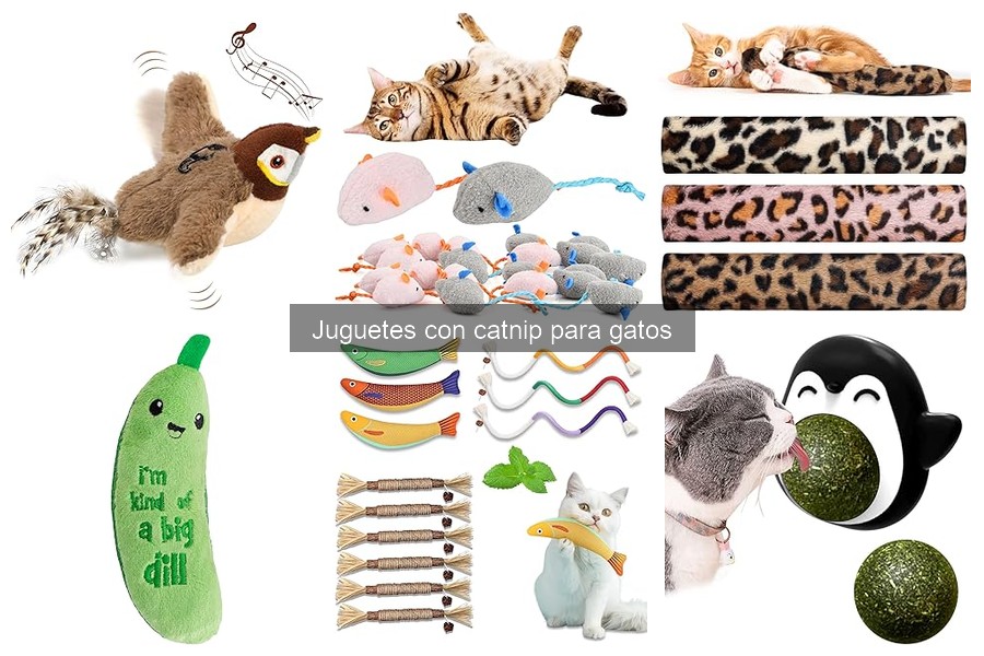 Comparativa de los Mejores Juguetes con Catnip para Gatos