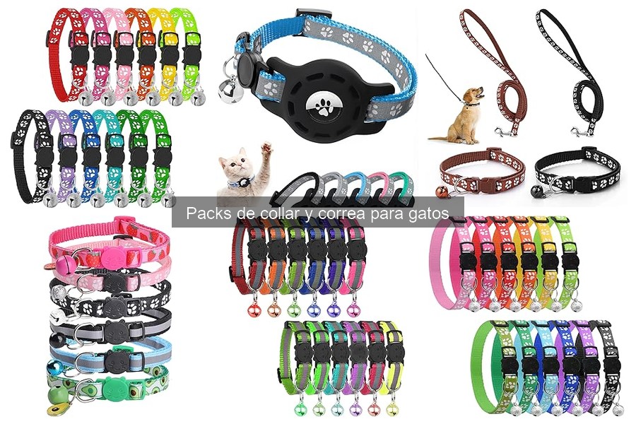 Comparativa de materiales de collares y correas para gatos