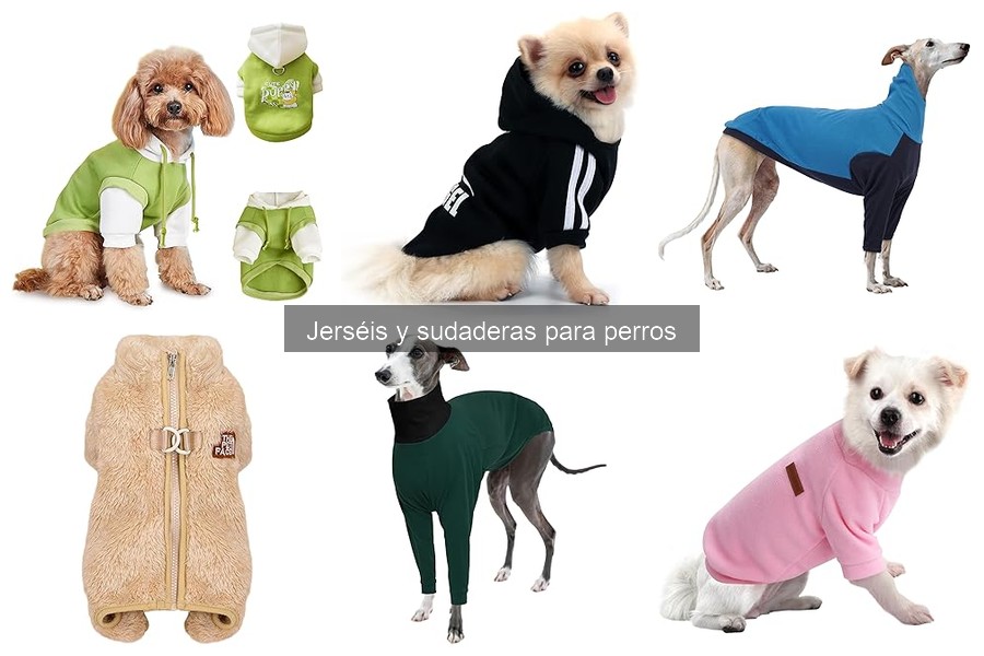 Comparativa de materiales para jerséis y sudaderas de perros
