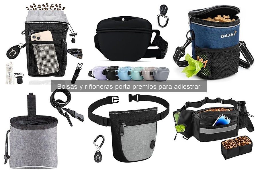 Comparativa de precios de riñoneras porta premios para perros