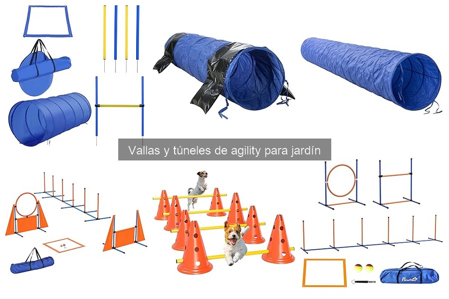 Comparativa de precios de vallas y túneles de agility
