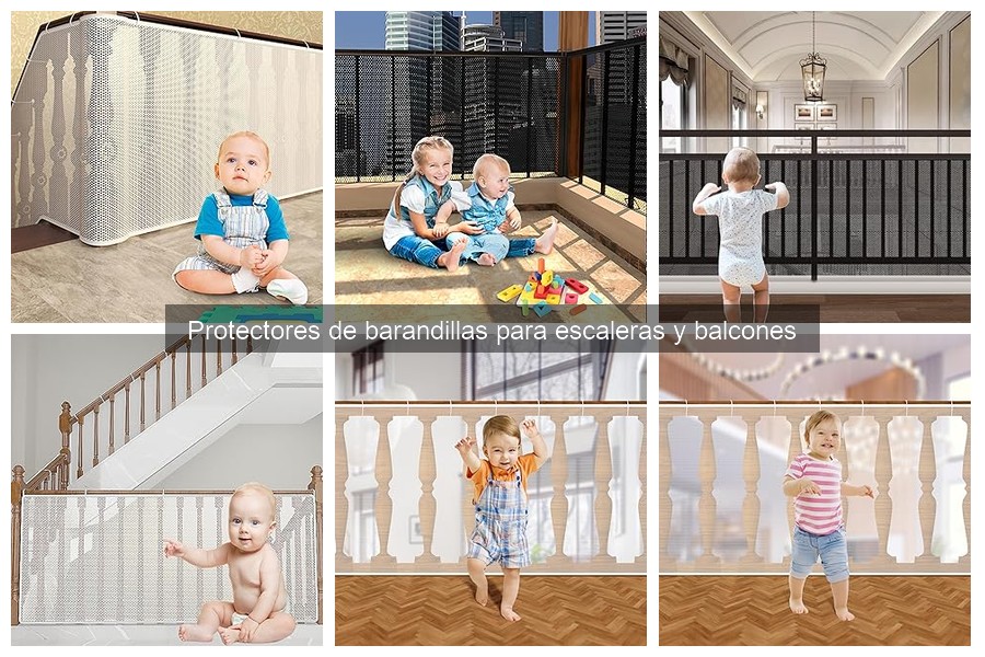 Comparativa de Protectores de Barandillas: Plástico, Tela y Metal