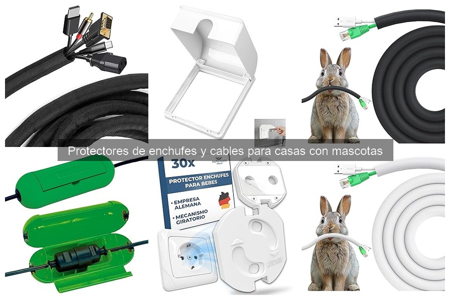 Comparativa de Protectores de Enchufes y Cables para Mascotas
