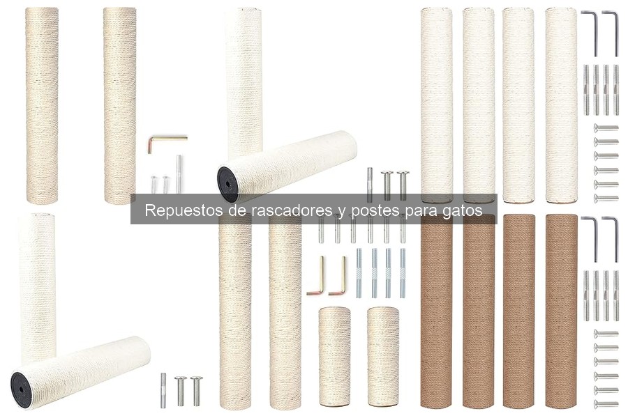 Comparativa de Rascadores de Gato y Repuestos Esenciales