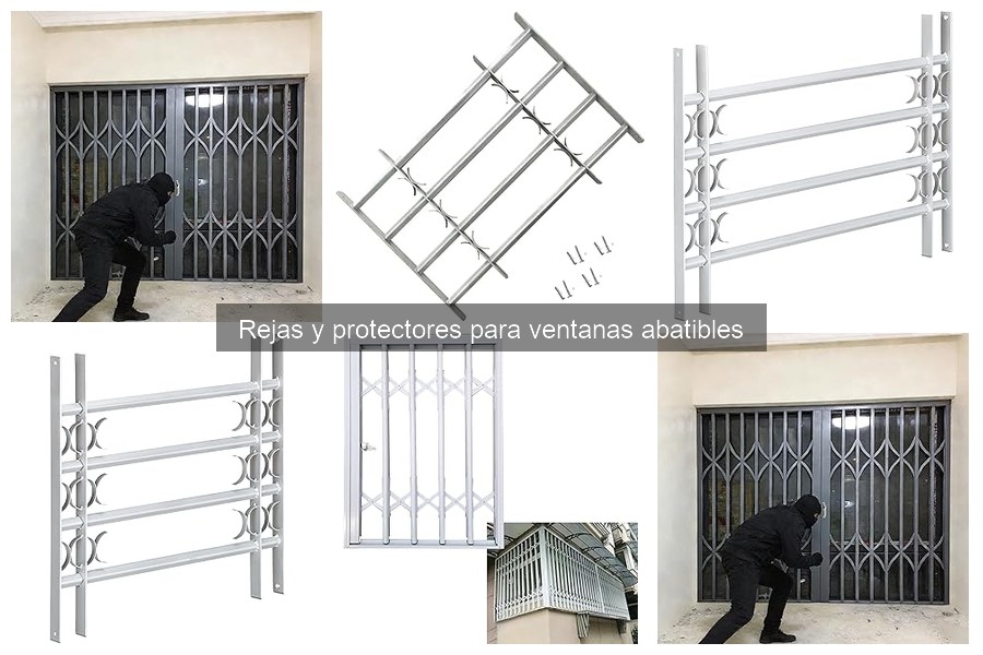 Comparativa de Rejas Fijas y Móviles para Ventanas Abatibles