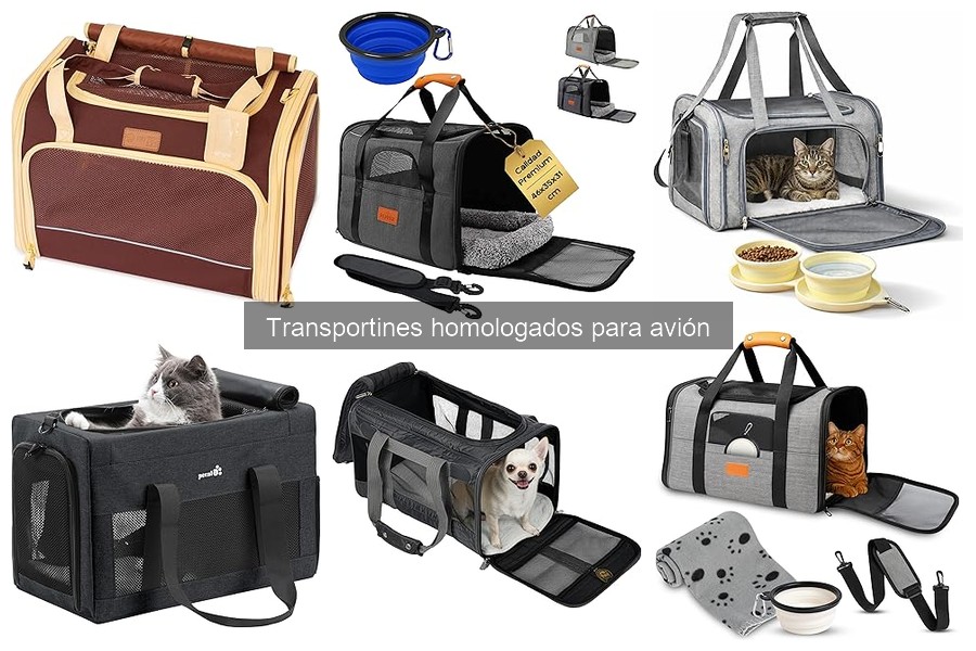 Comparativa de Transportines Homologados para Avión