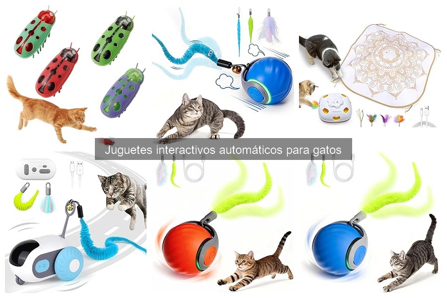 Comparativa: Juguetes Interactivos Automáticos vs Manuales para Gatos