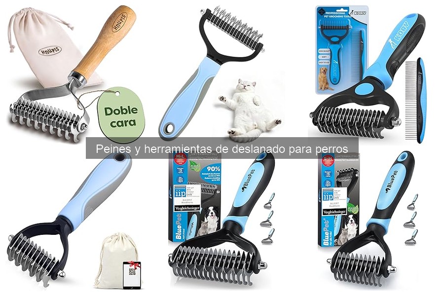 Comparativa: Peines de Deslanado vs. Cepillos para Perros