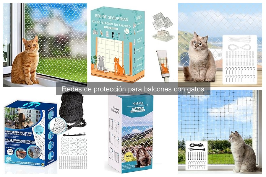 Comparativa: Redes de Protección vs Otras Seguridad para Gatos