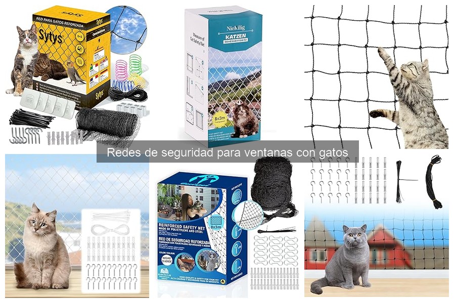 Comparativa: Redes de Seguridad vs Otras Soluciones para Gatos