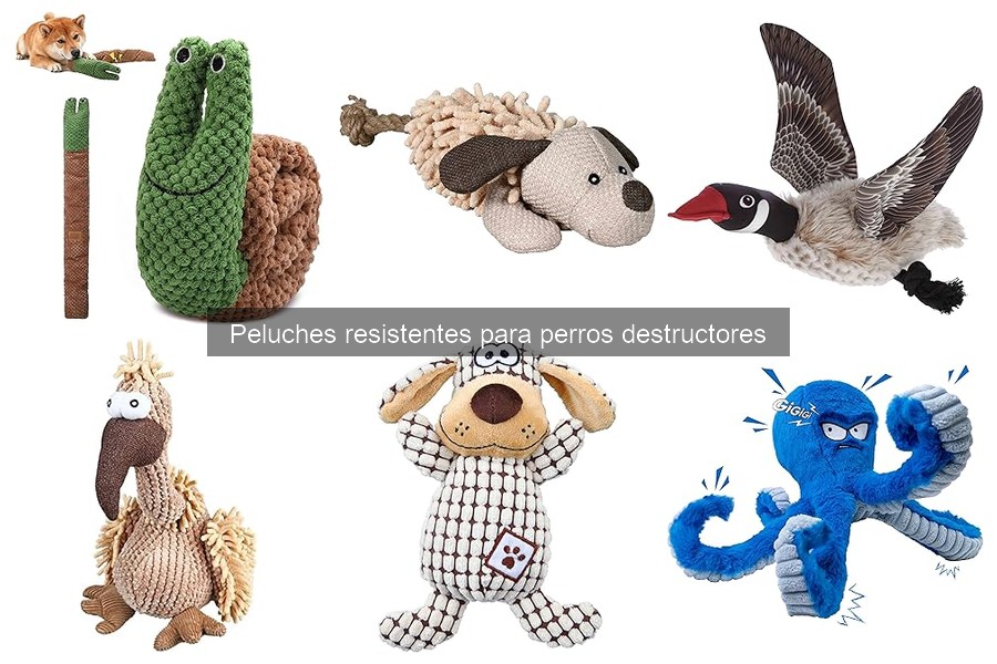 Consejos para elegir peluches resistentes para perros
