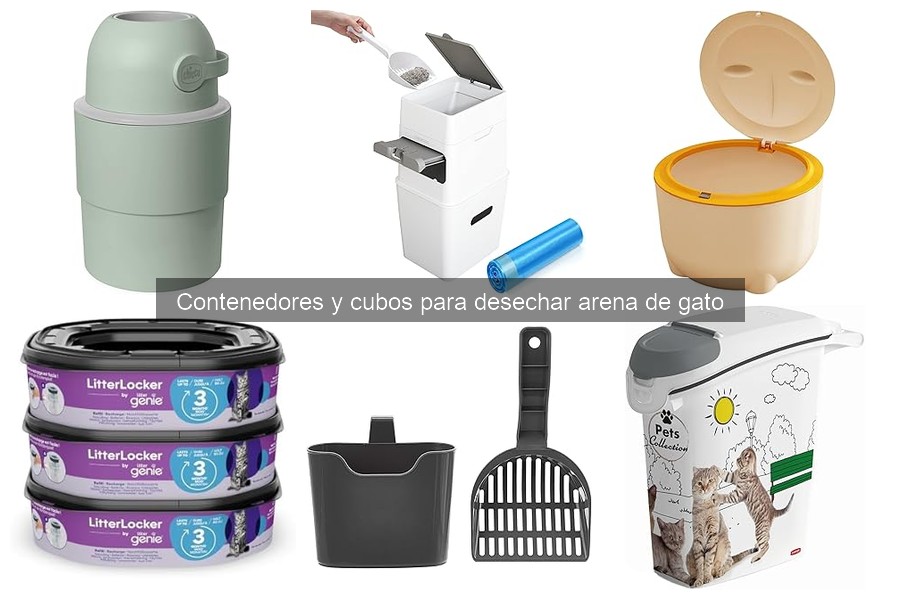 Contenedores para desechar arena de gato: ¿Qué son y por qué son útiles?