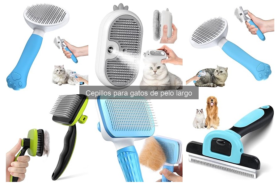 ** ¿Cuál es el mejor cepillo para gatos de pelo largo?