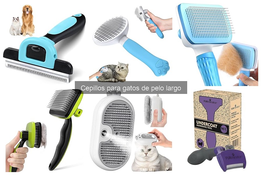 ¿Cuánto cuesta un buen cepillo para gatos de pelo largo?