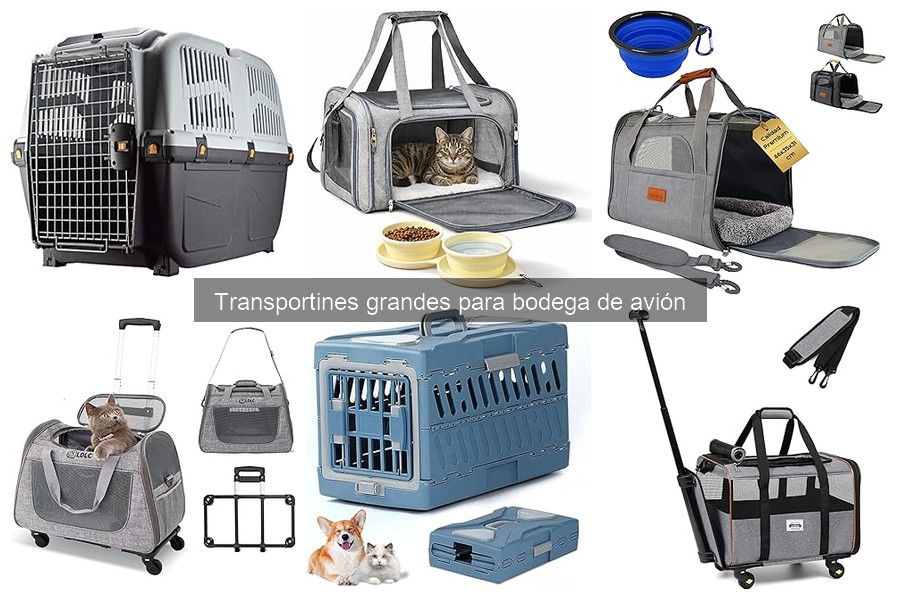¿Cuánto cuesta un transportín grande para bodega de avión?