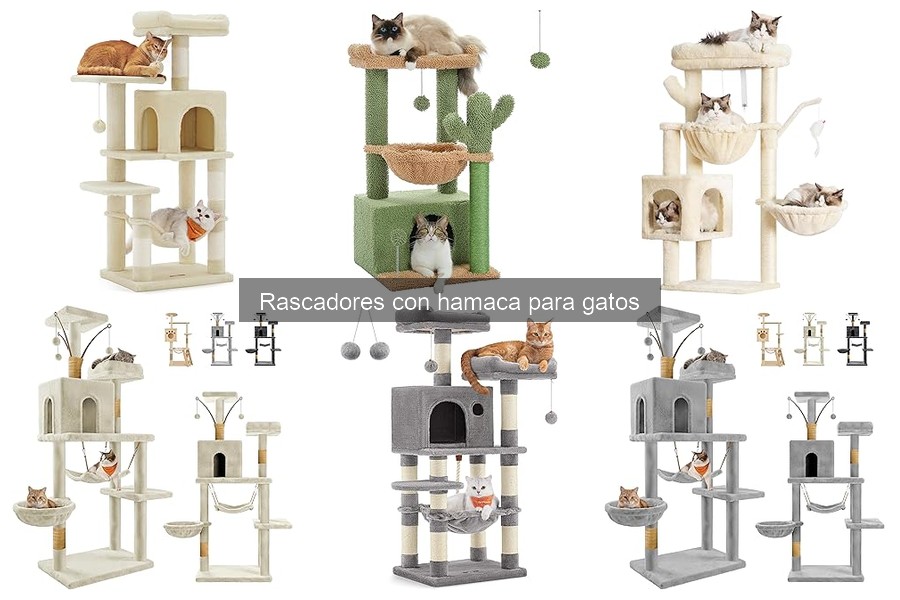 Descubre los beneficios de un rascador con hamaca para gatos