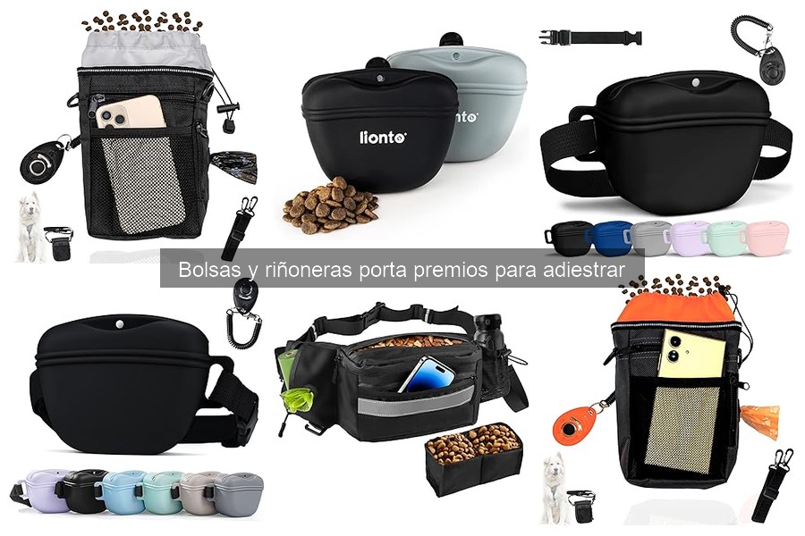 Diferencias entre Bolsas y Riñoneras Porta Premios para Perros