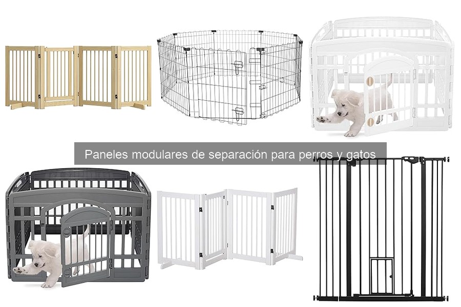 Diferencias entre paneles graduables y fijos para mascotas
