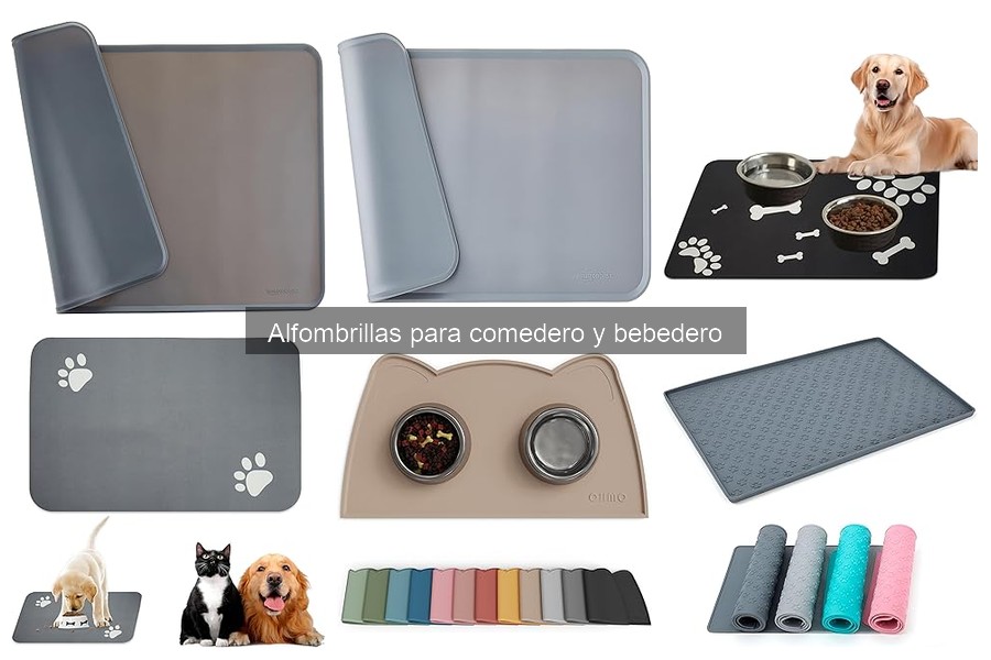 Dónde comprar alfombrillas para comedero y bebedero