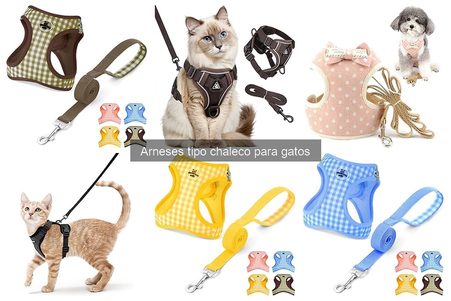 Dónde comprar arneses tipo chaleco para gatos: guía y ofertas