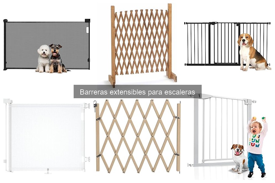 Dónde comprar barreras extensibles para escaleras al mejor precio