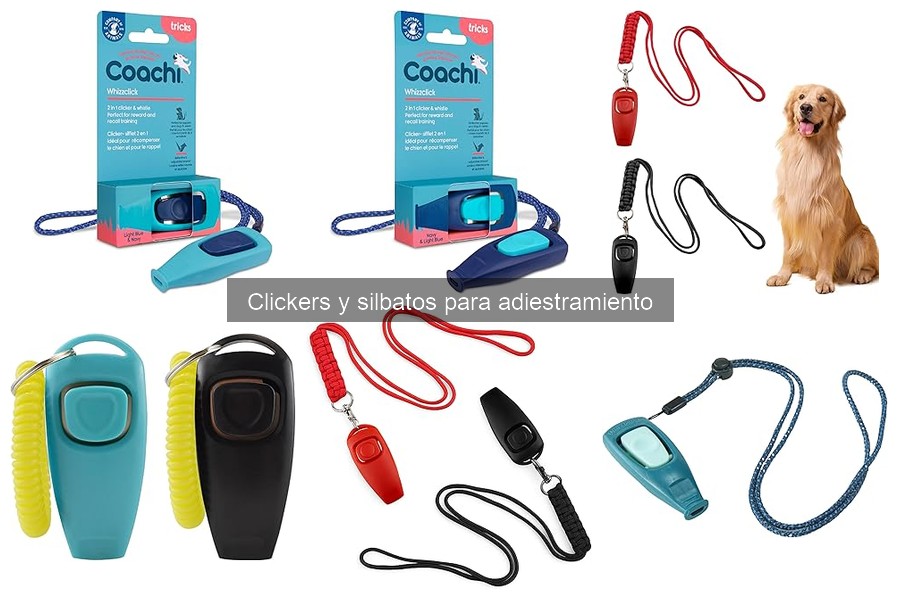 Dónde Comprar Clickers y Silbatos para Adiestramiento