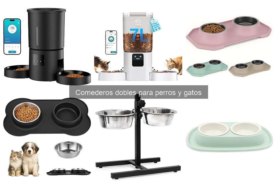 Dónde comprar comederos dobles para mascotas y precios